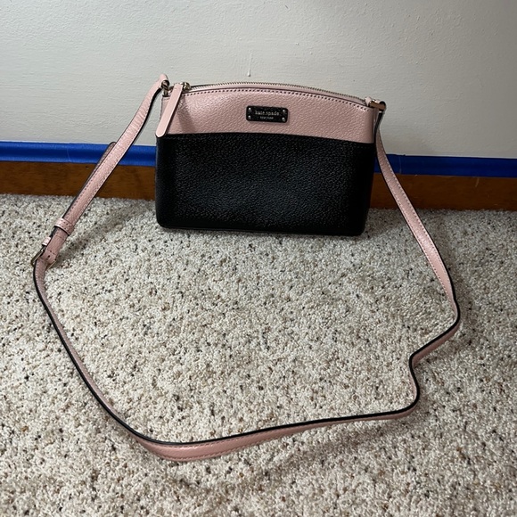 kate spade Handbags - Kate Spade Pink & Black Crossbody Bag- OS
